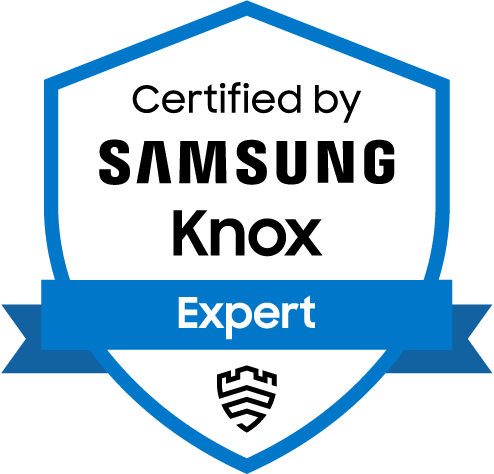 Certified by Samsung Knox Expert